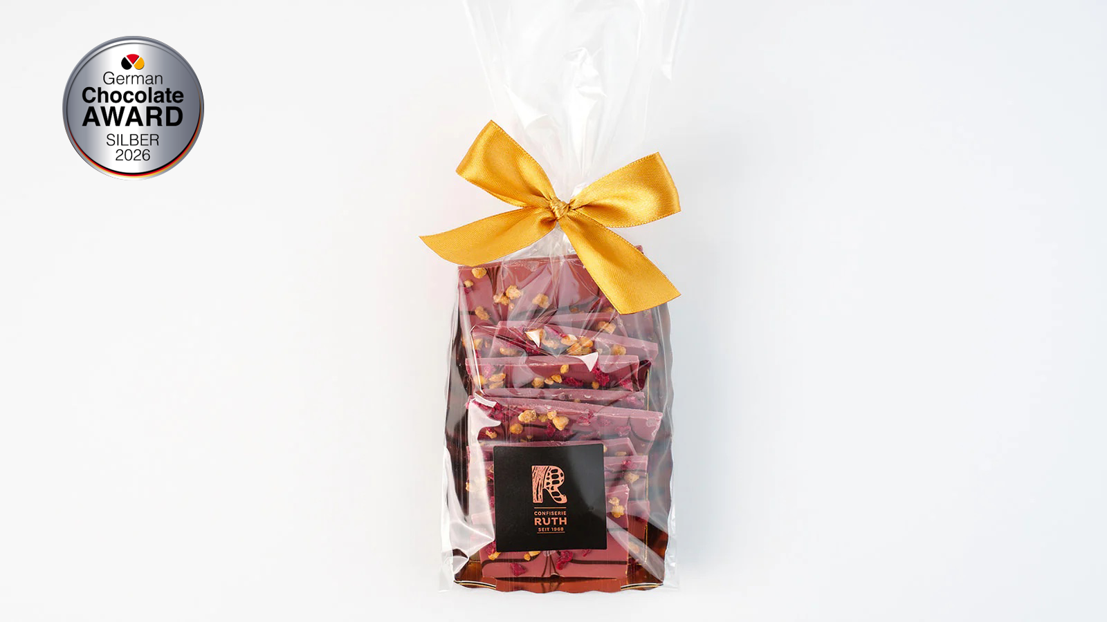 Bruchschokolade Ruby