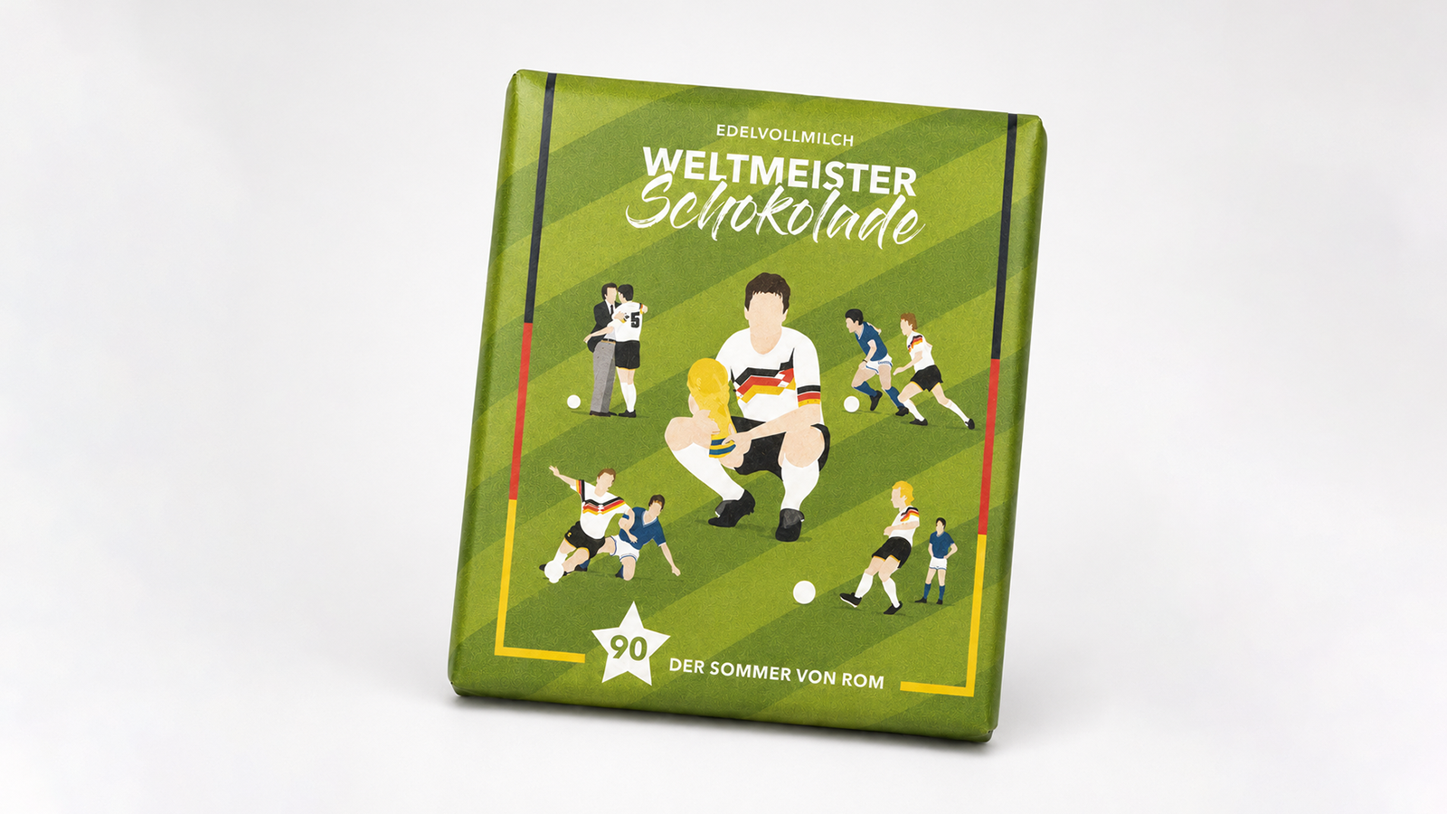 Weltmeister-Schokolade "Der Sommer von Rom"