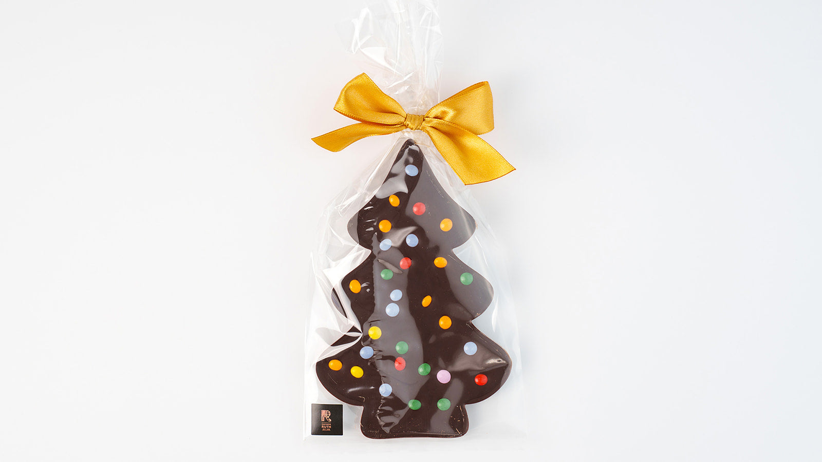 Tannenbaum mit Schokolinsen - Zartbitter