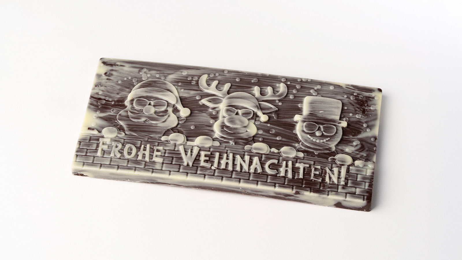 Tafelschokolade Weihnachtstrio - Zartbitter