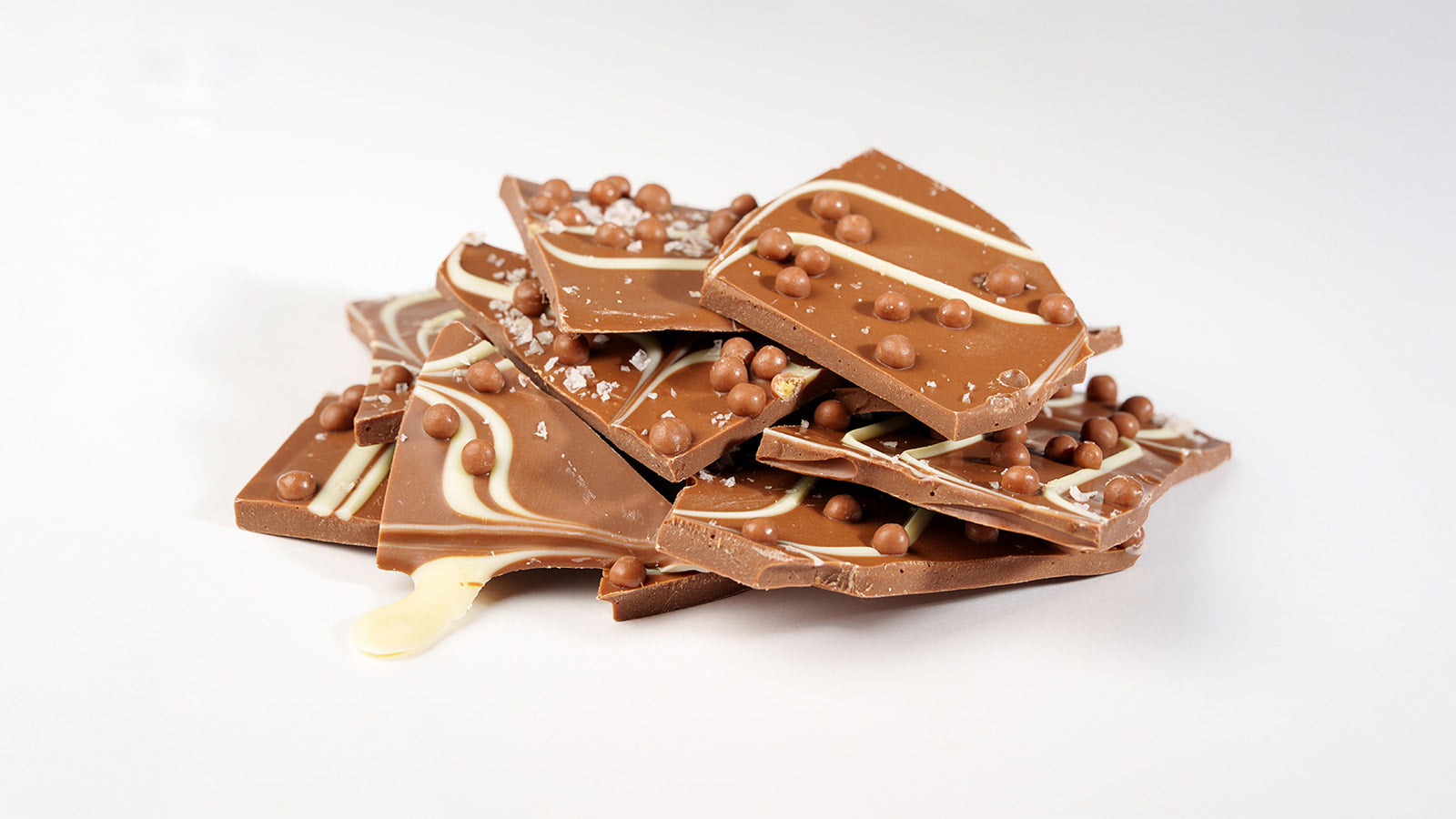 Bruchschokolade Salz Karamell - Vollmilch