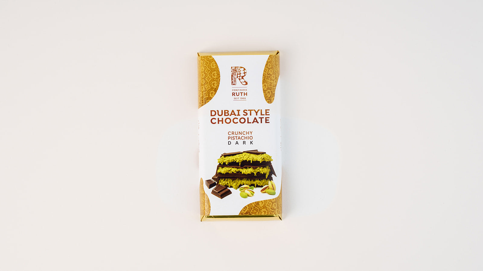 Dubai Style Chocolate Crunchy Pistachio Zartbitter