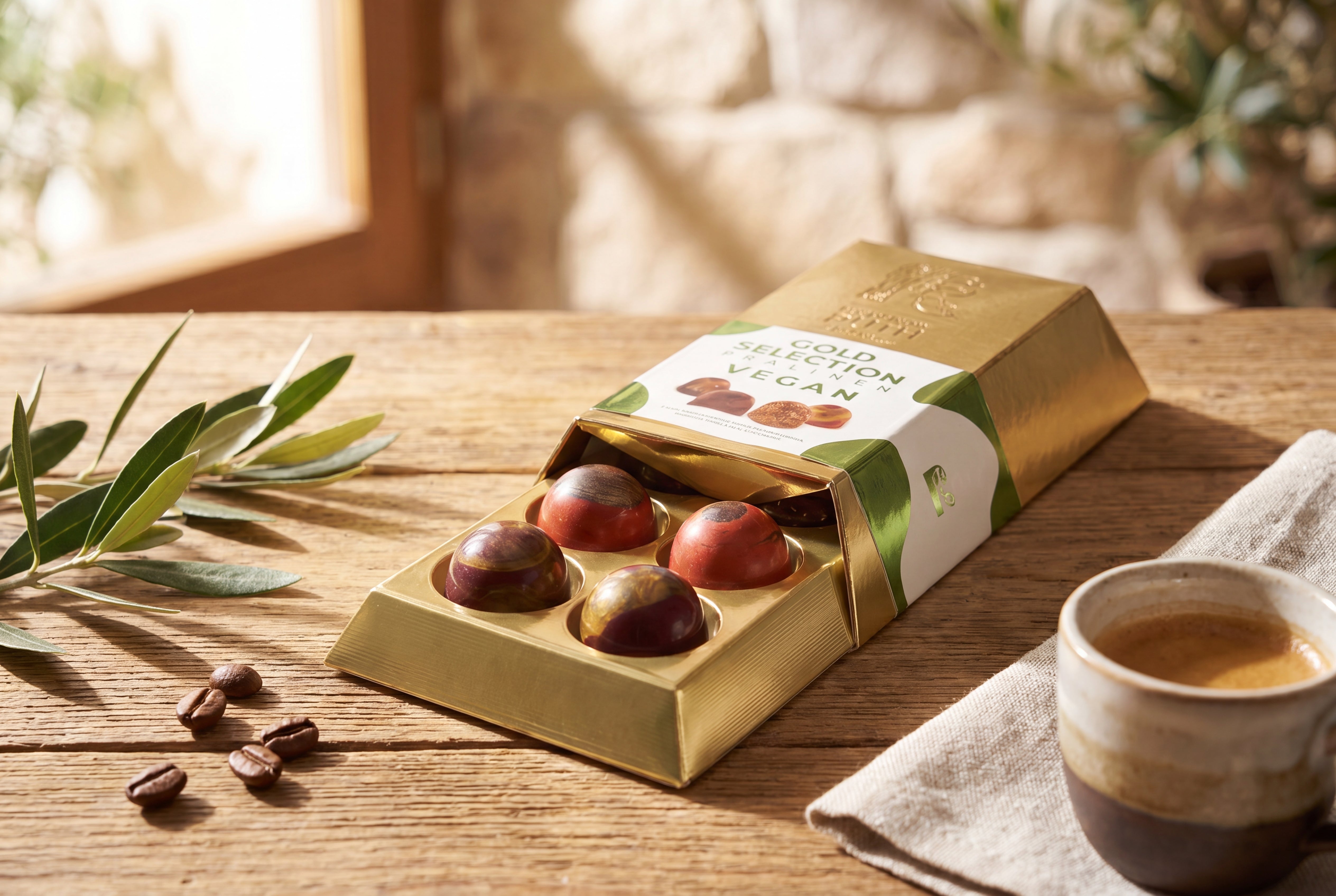 Gold Selection 3er Set – Edle Pralinen in Goldverpackung