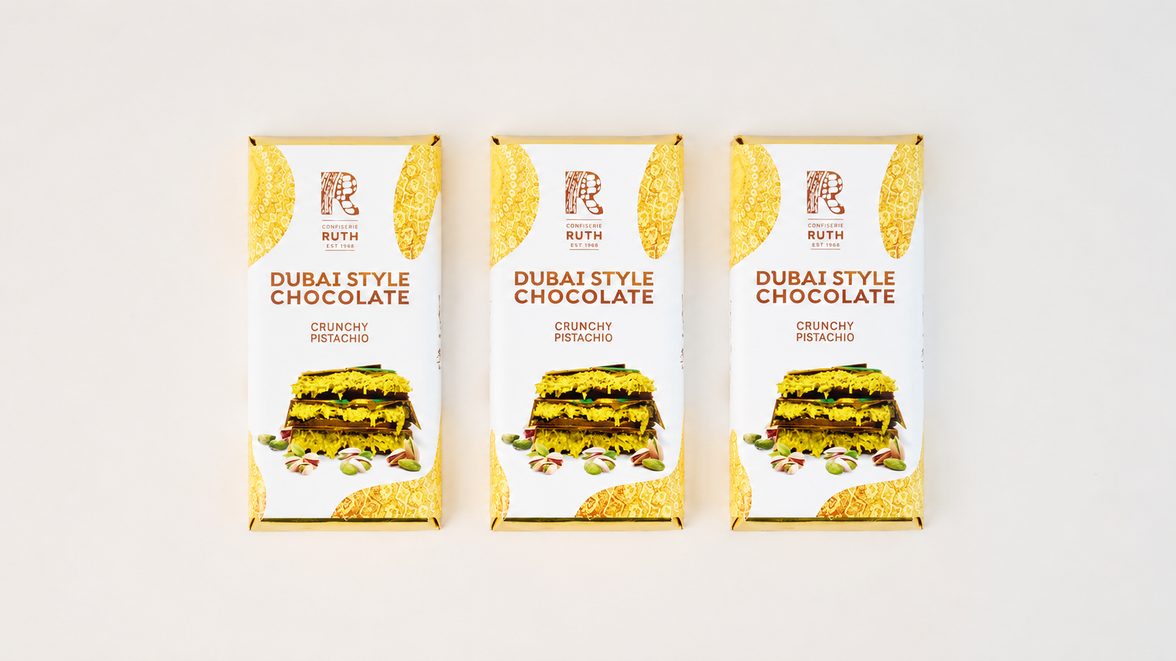 3er Bundle - Dubai Style Chocolate Crunchy Pistachio
