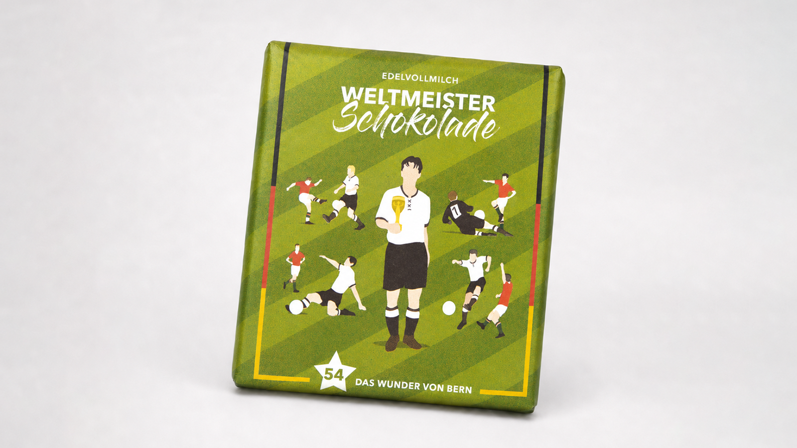 Weltmeister-Schokolade "Das Wunder von Bern"