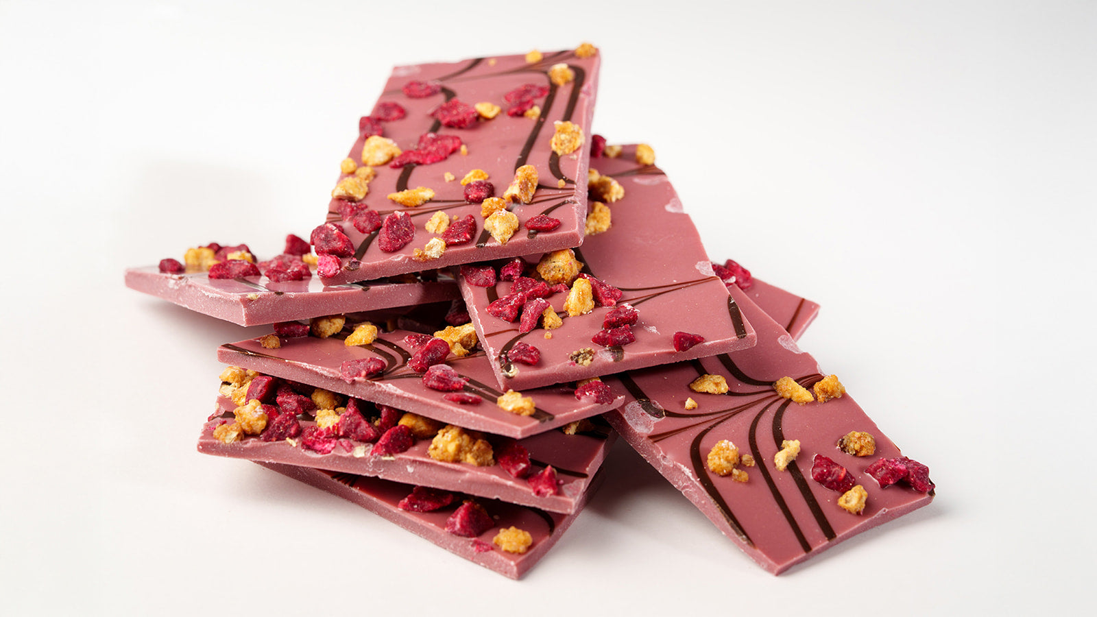 Bruchschokolade Ruby