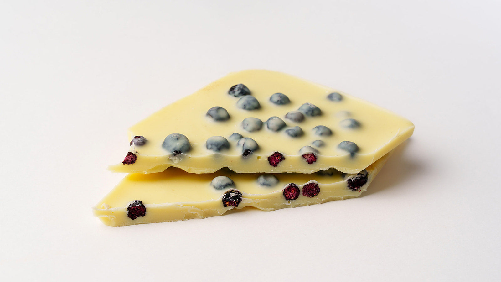 Tafelschokolade Limette-Heidelbeere