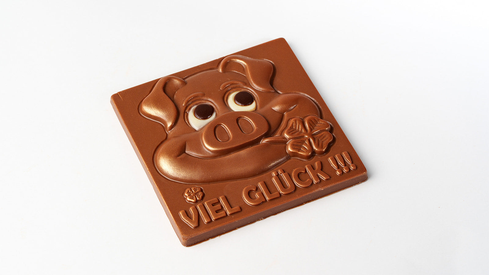 Schokoladentafel "Viel Glück"