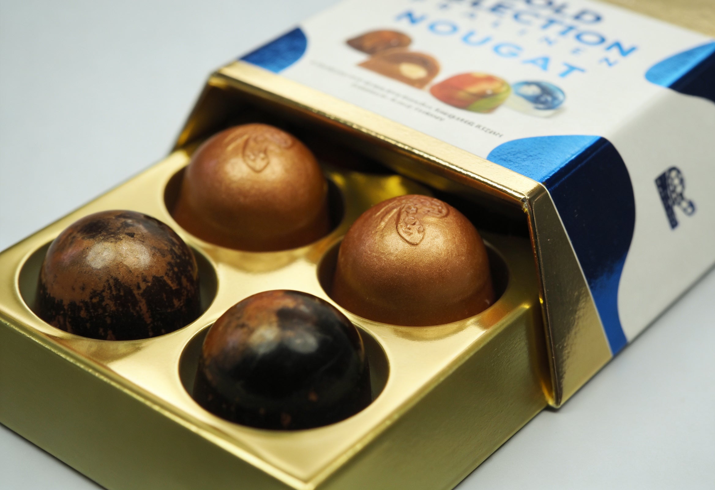 Gold Selection 3er Set – Edle Pralinen in Goldverpackung